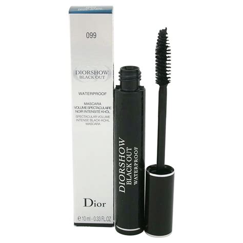 dior diorshow black out waterproof|diorshow waterproof mascara black.